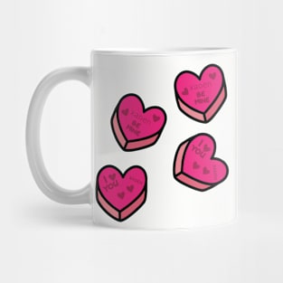 Xaden Red Hearts Mug